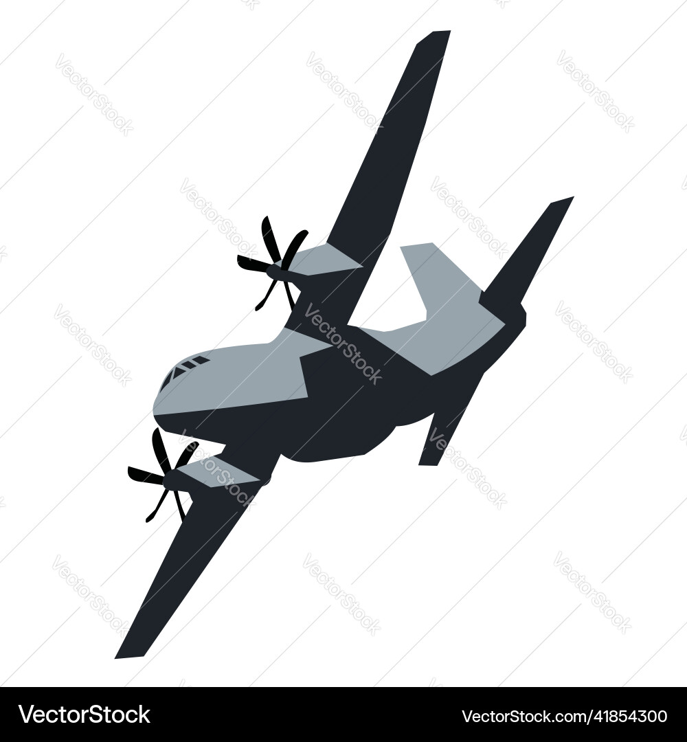 Cargo plane Cargo plane vector image