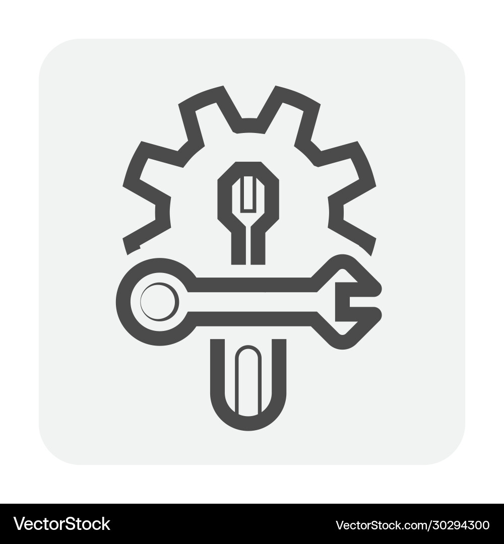 Configuration Setting Icon vector image