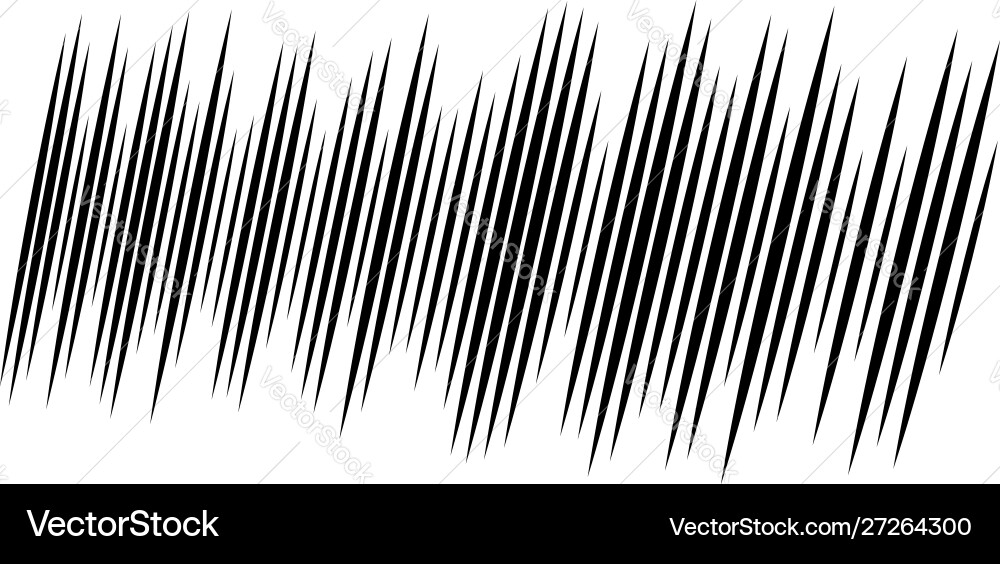 Random dynamic vertical lines pattern comic vector image