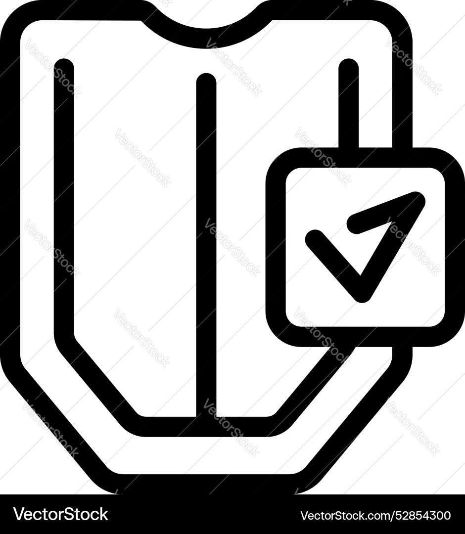Secure payment protection shield with check mark Secure payment protection shield with check mark vector image