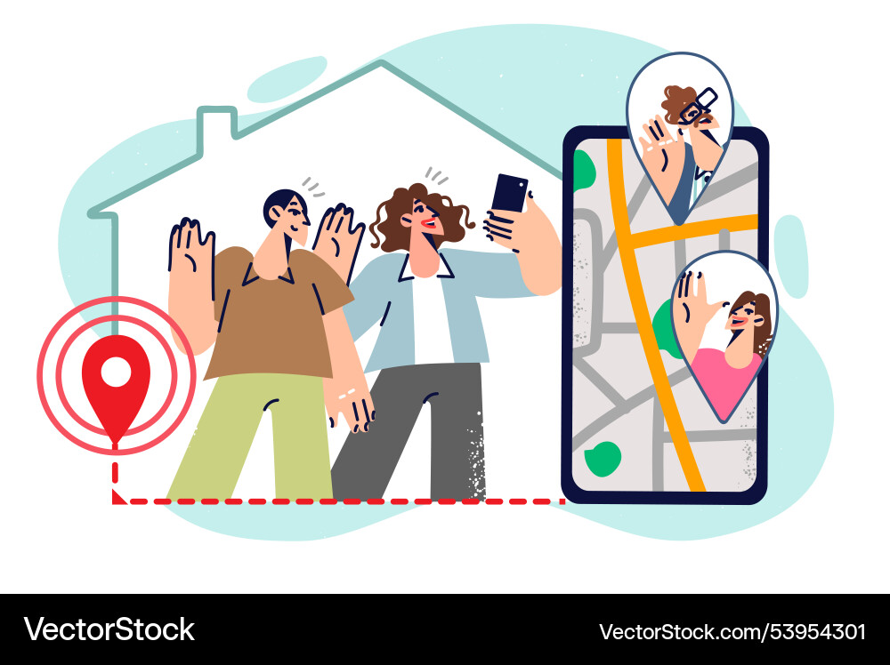 Gps application on mobile phone allows to build Gps application on mobile phone allows to build vector image