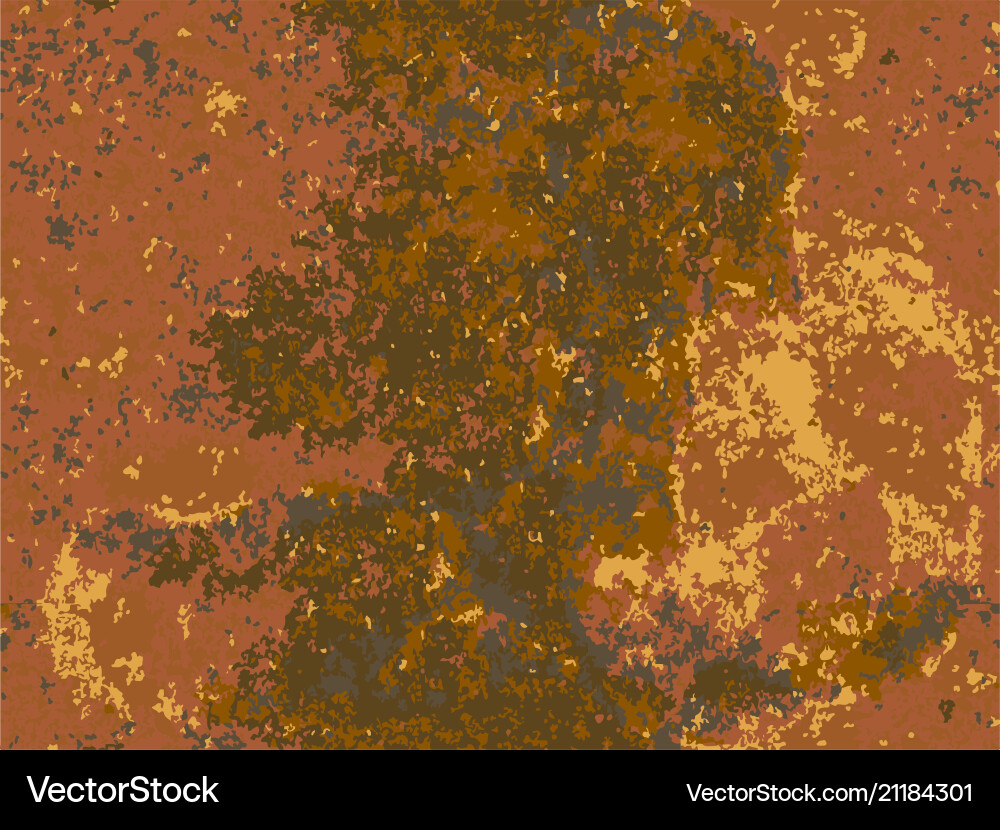 Natural rusty texture imitation of rust Vector Image