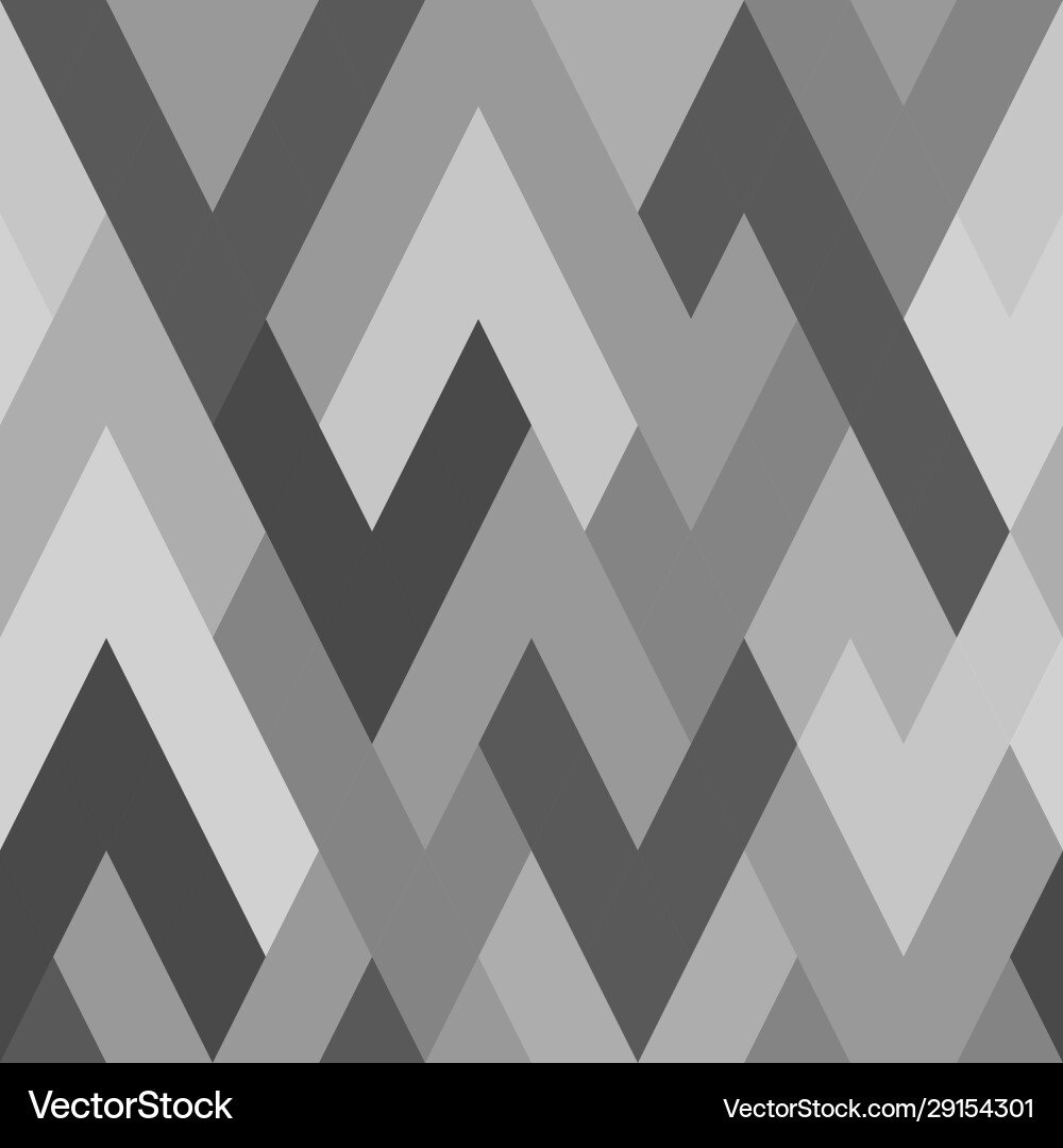 Seamless grayscale pattern lines abstract Vector Image
