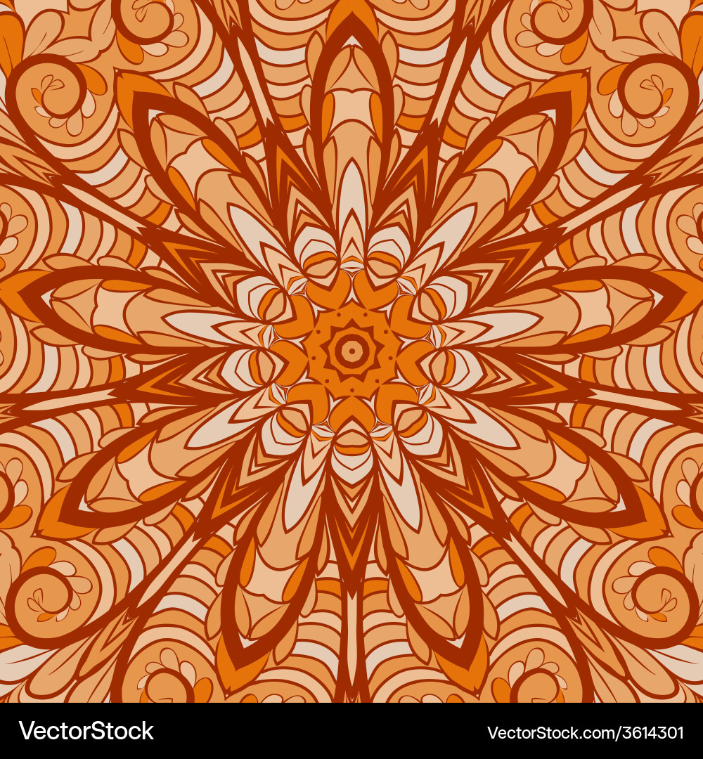Square red pattern vector image