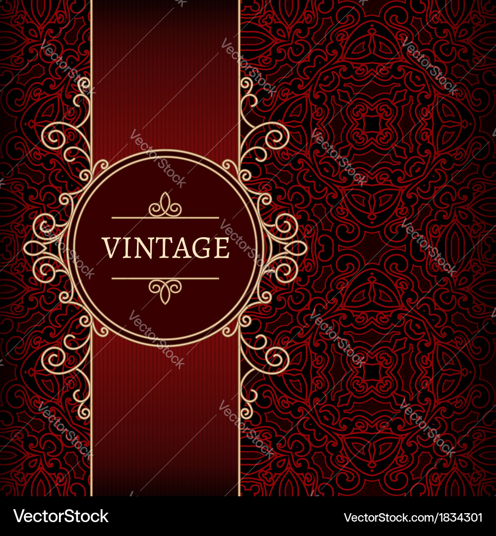 Vintage background Royalty Free Vector Image - VectorStock