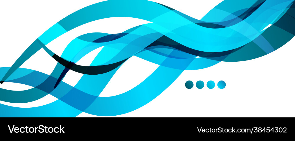 Abstract background - transparent overlapping wavy Abstract background - transparent overlapping wavy Vector Image