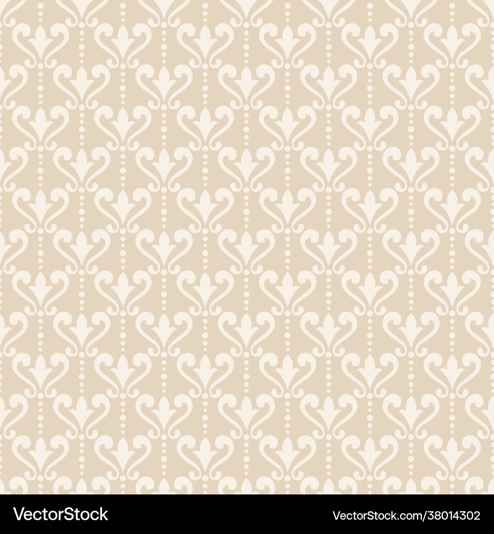 Damask seamless pattern Vector Image