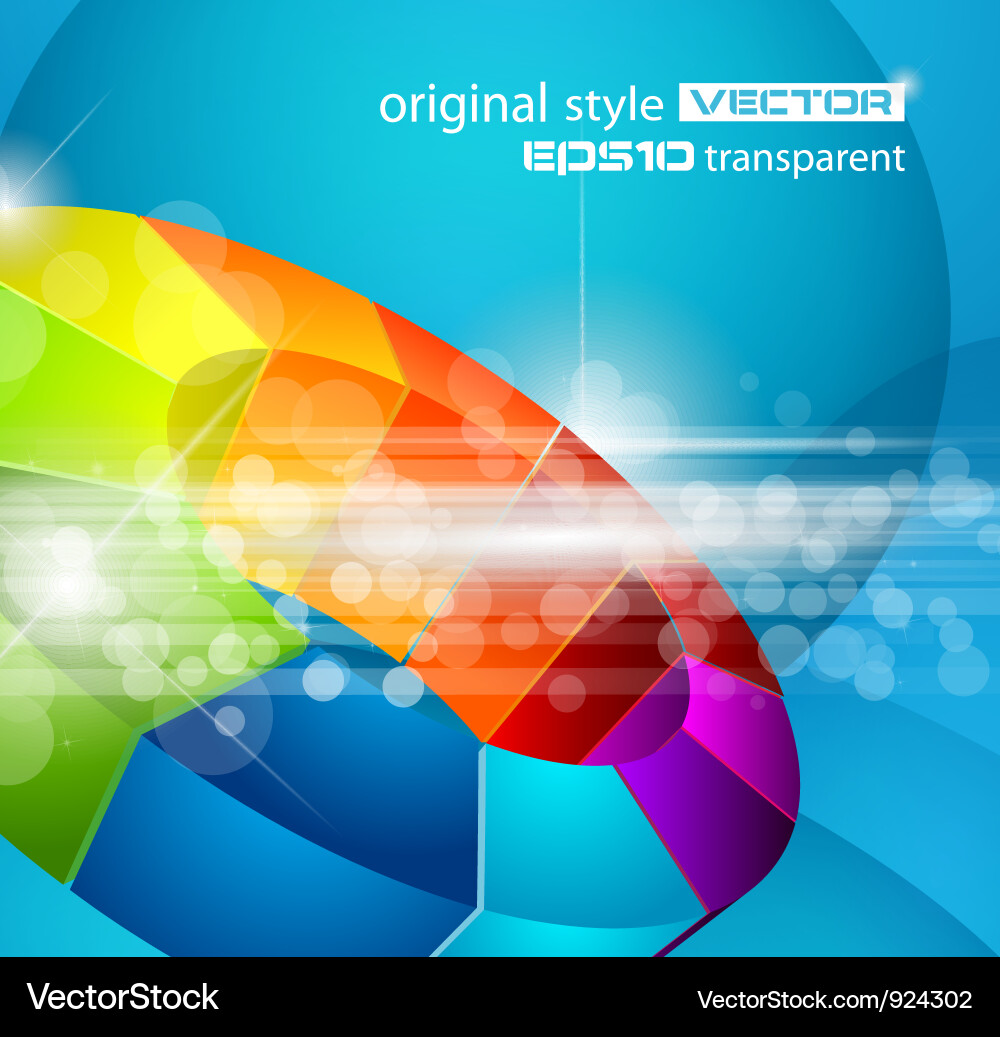 Dynamic Abstract Background vector image