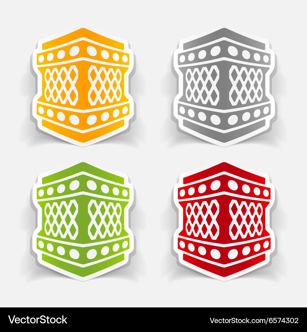 Realistic design element lantern Vector Image