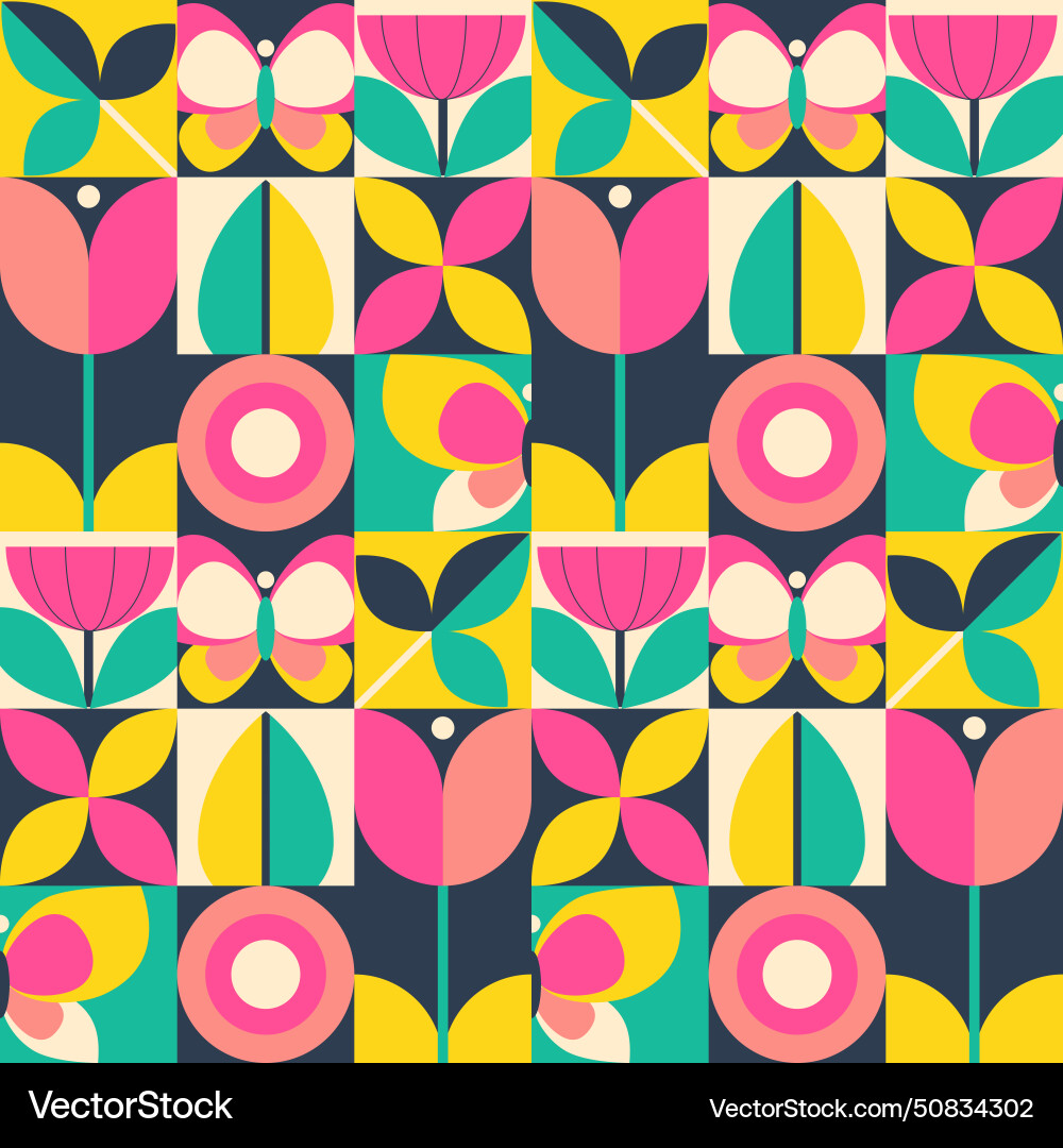 Set of three summer seamless patterns Set of three summer seamless patterns vector image