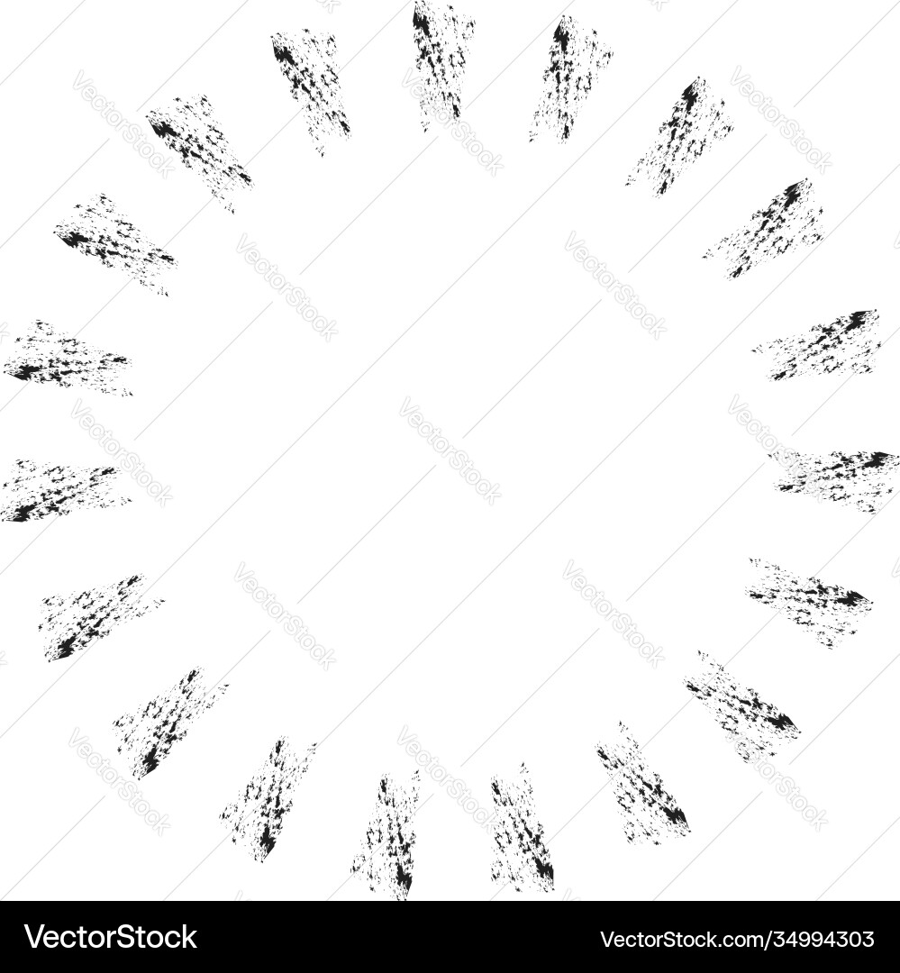 Grungy circle blob blotch Grungy circle blob blotch vector image