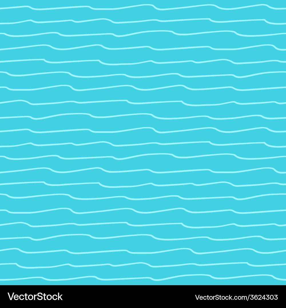 Seamless pattern with waves texture vector image