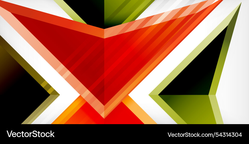 Arrows with 3d effect abstract background Arrows with 3d effect abstract background vector image