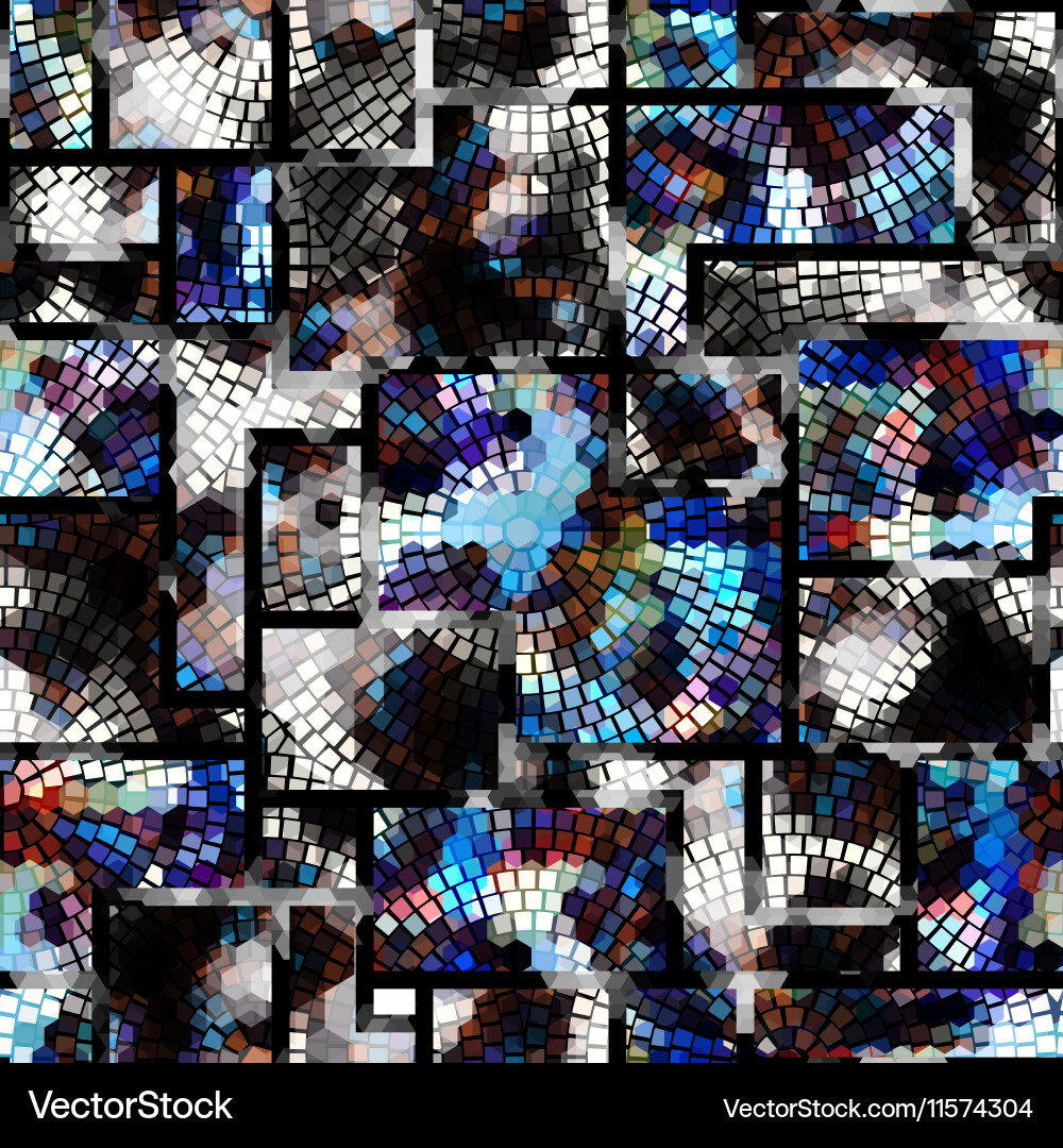 Geometric abstract pattern vector image