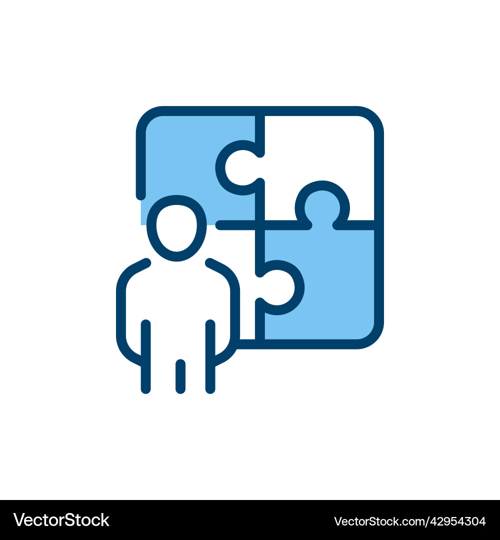 Personal input filled line icon linear style sign Personal input filled line icon linear style sign Vector Image