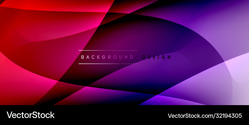 Fluid gradient waves with shadow lines and glowing Fluid gradient waves with shadow lines and glowing Vector Image