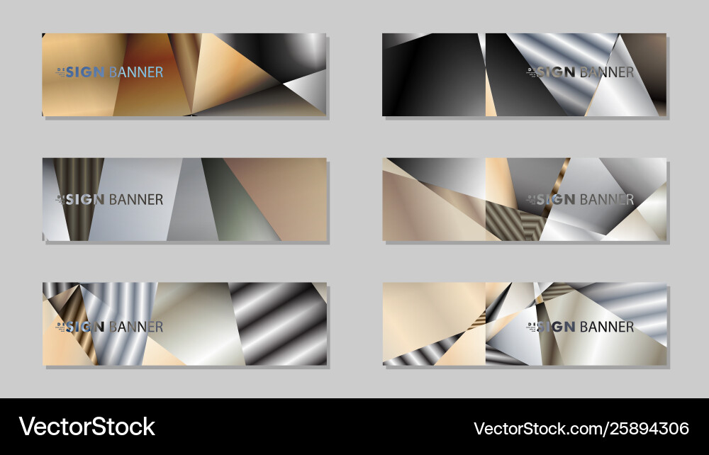 Abstract rectangle banner with a background Abstract rectangle banner with a background vector image