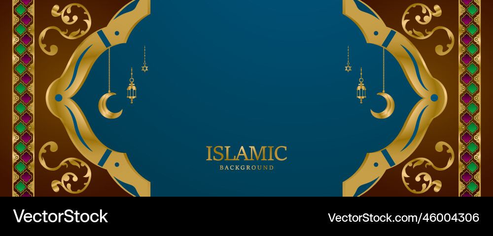 Grußkarte islamic Blumenmuster Design Grußkarte islamic Blumenmuster Design vektorbild