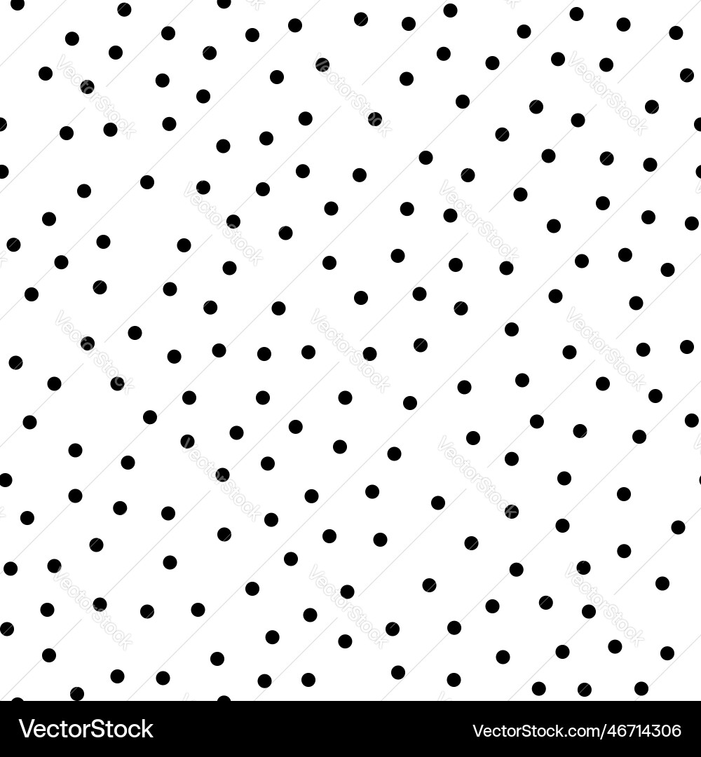 Random scattered polka dots abstract black Random scattered polka dots abstract black Vector Image