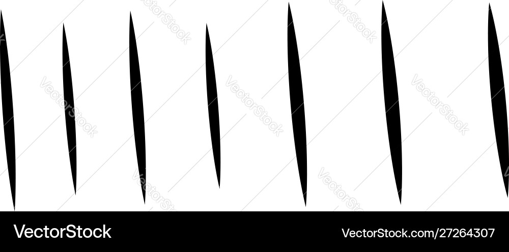 Dynamic Parallel Lines - Action Stripes vector image
