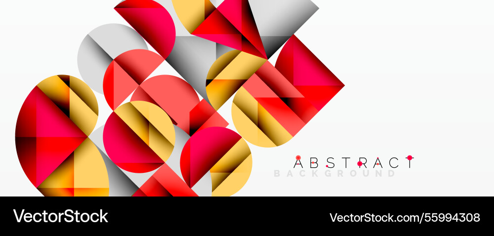 Abstract geometric design with intersecting Abstract geometric design with intersecting vector image