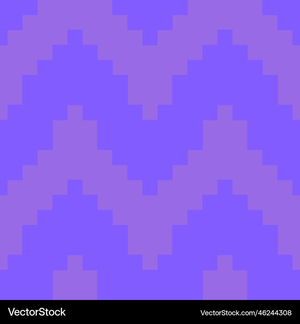 Abstract seamless chevron pattern in pixel art Abstract seamless chevron pattern in pixel art vector image