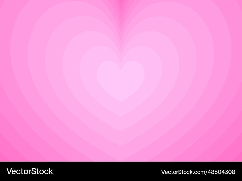 Groovy background with heart retro psychedelic Groovy background with heart retro psychedelic vector image