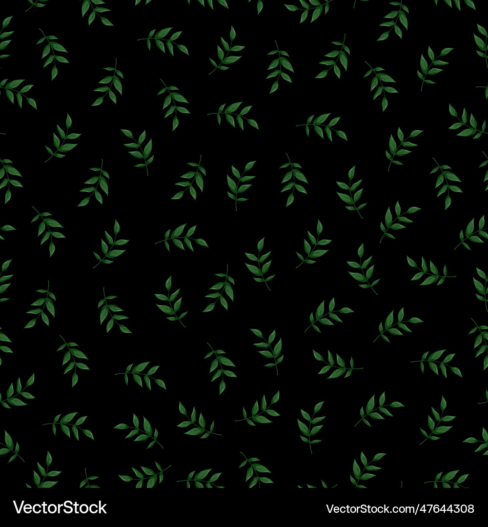 Seamless pattern with hand-drawn tree Seamless pattern with hand-drawn tree vector image