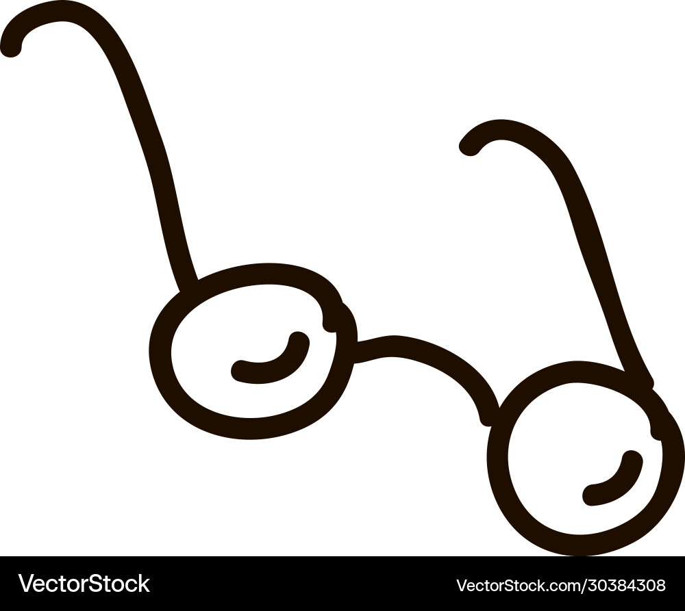 Spectacles icon element science Spectacles icon element science Vector Image