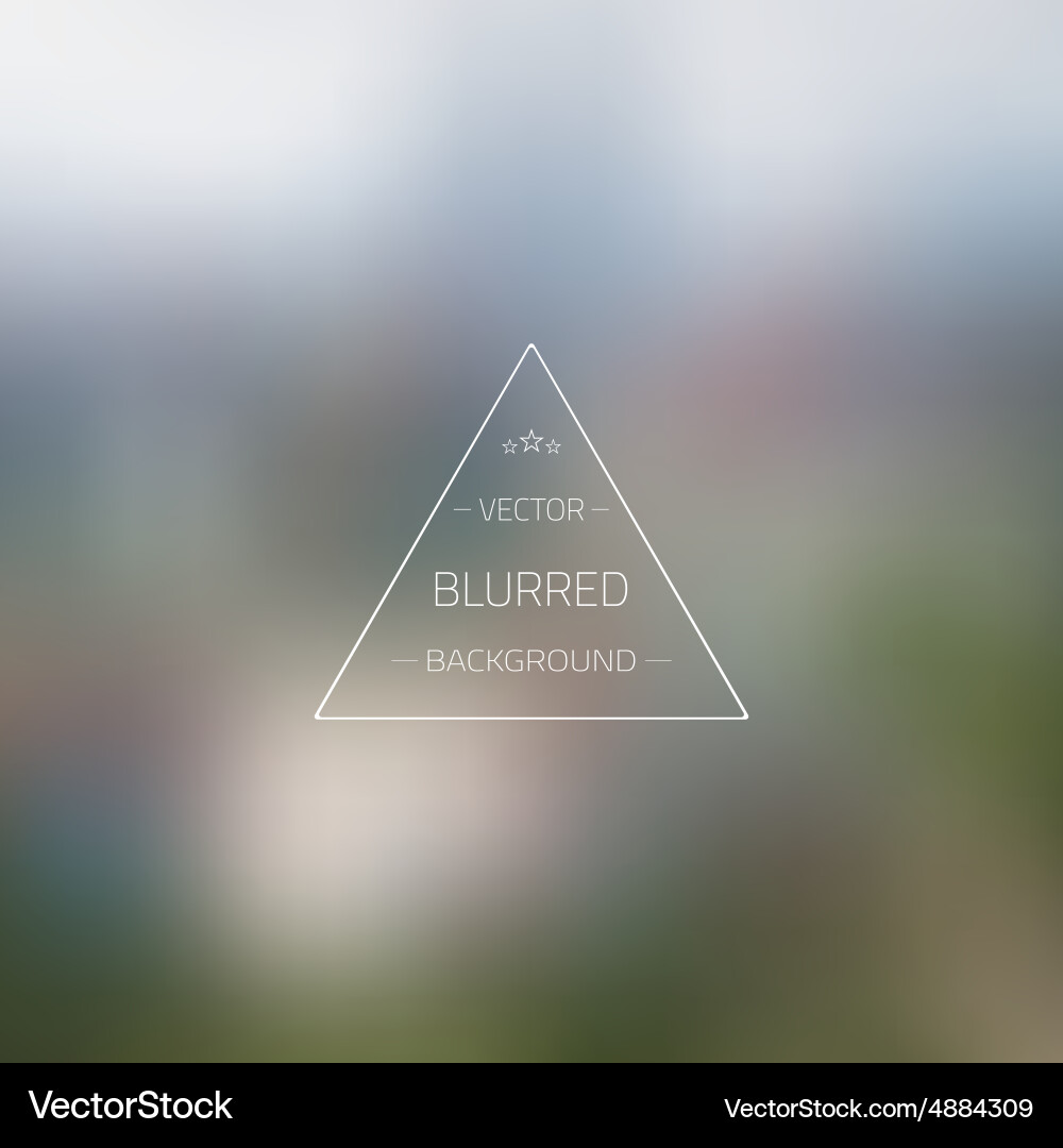 Abstract gradient mesh blurred background Vector Image