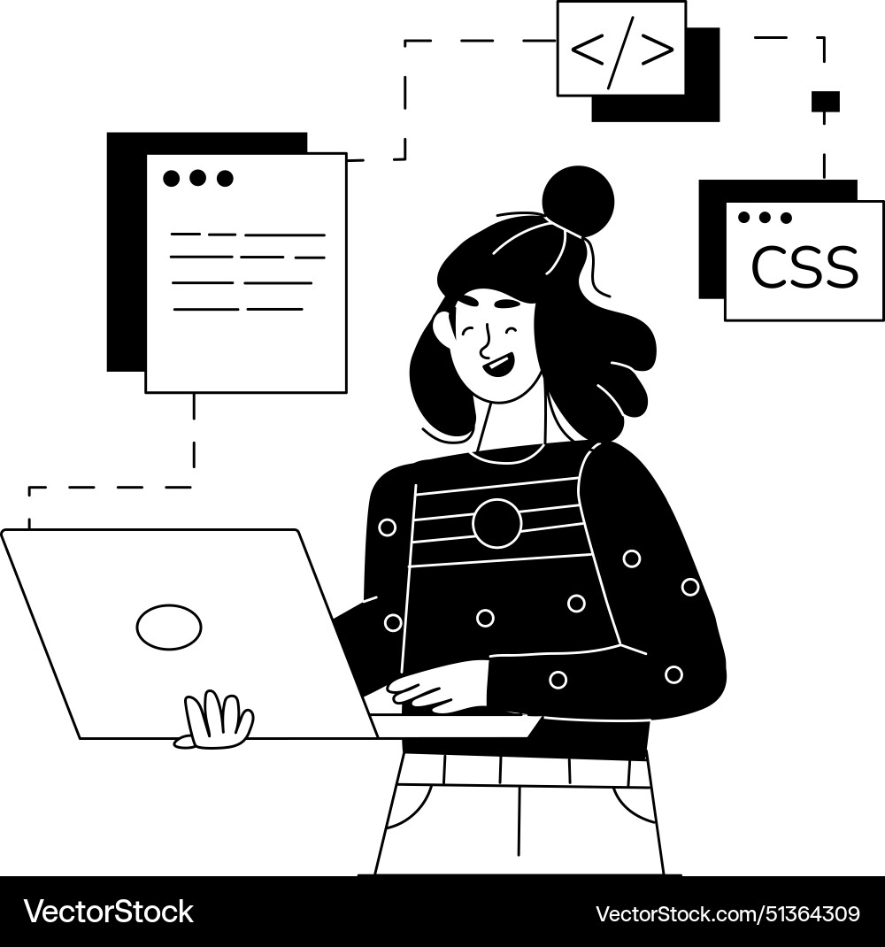 Programmer Royalty Free Vector Image - VectorStock
