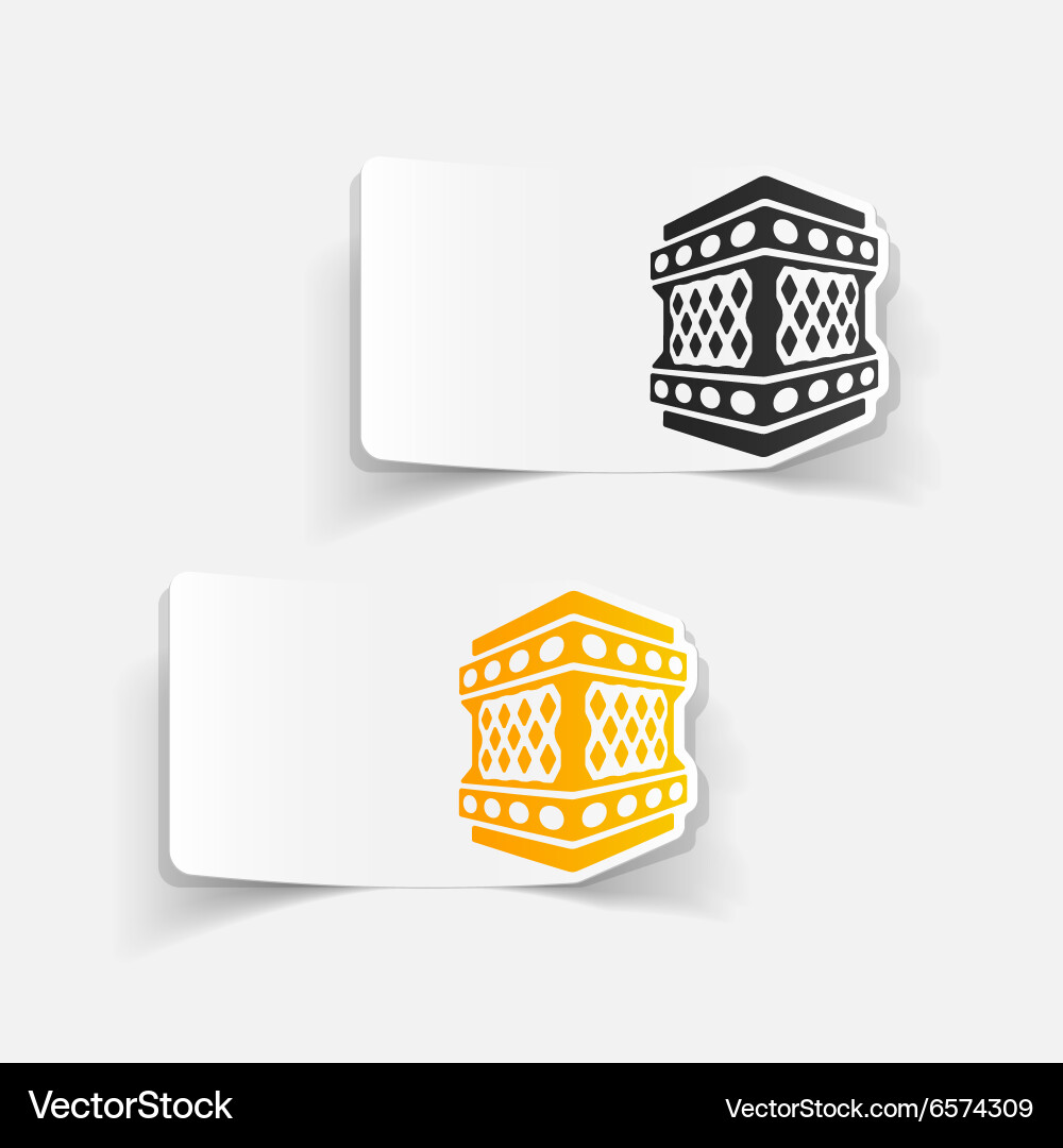Realistic design element lantern Vector Image