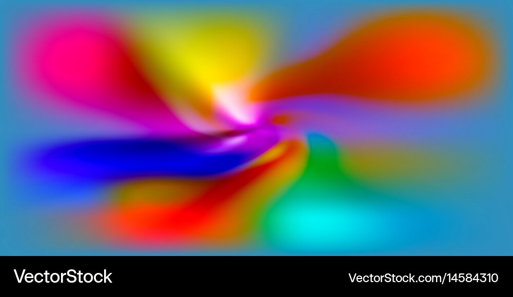 Abstract colorful shape background vector image