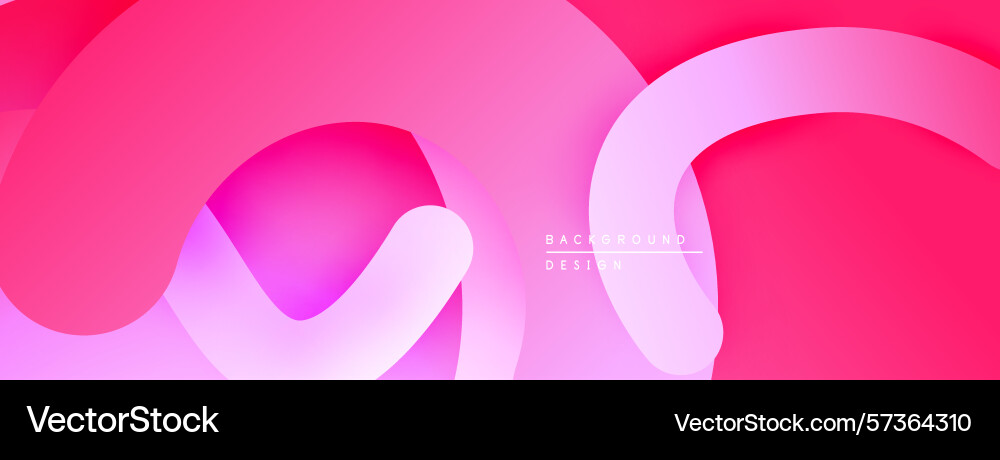 Abstract pink background overlapping curved Abstract pink background overlapping curved vector image