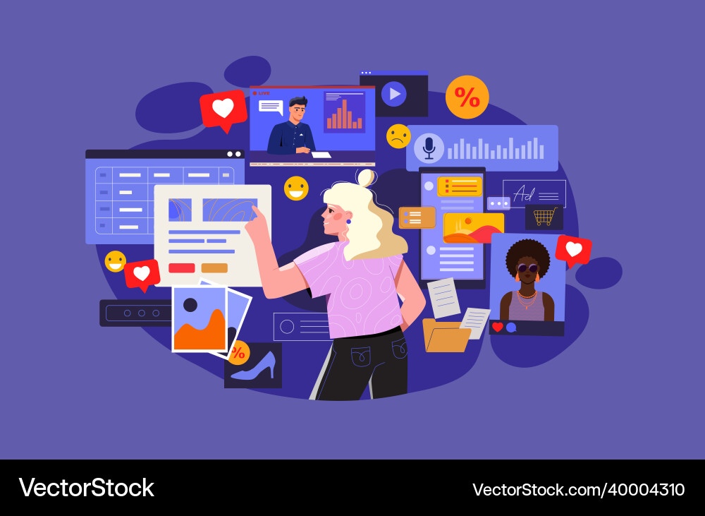 Concept of overload Concept of overload vector image