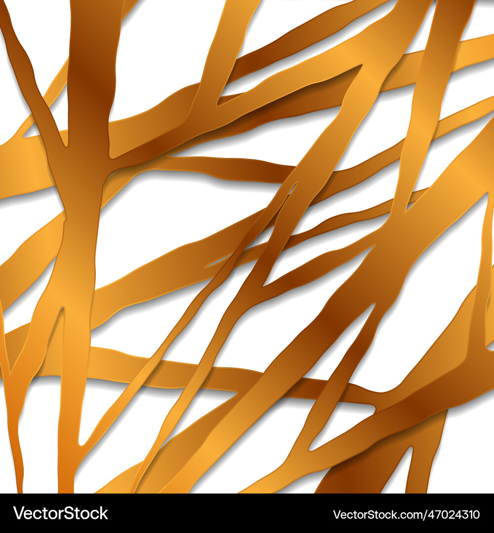 Luxury golden curved grid pattern abstract tech Luxury golden curved grid pattern abstract tech vector image