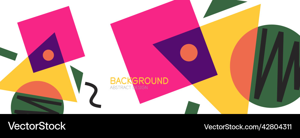 Abstract background blocks lines triangles Abstract background blocks lines triangles vector image