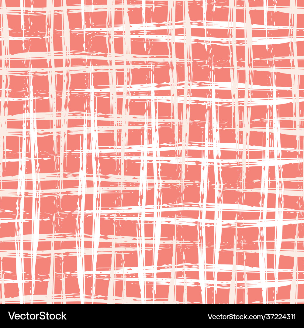 Burlap effect seamless pattern background vector image