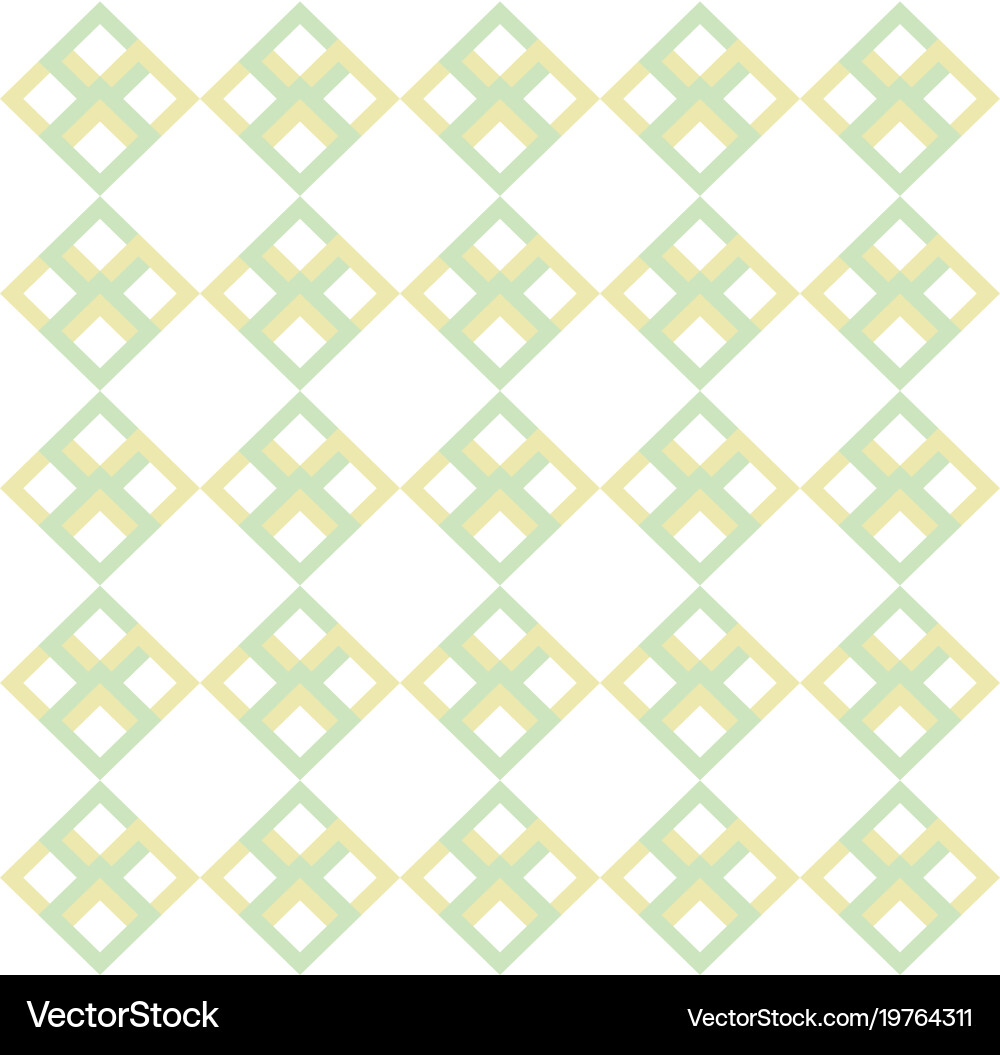 Square shape repeating seamless pattern design vector image