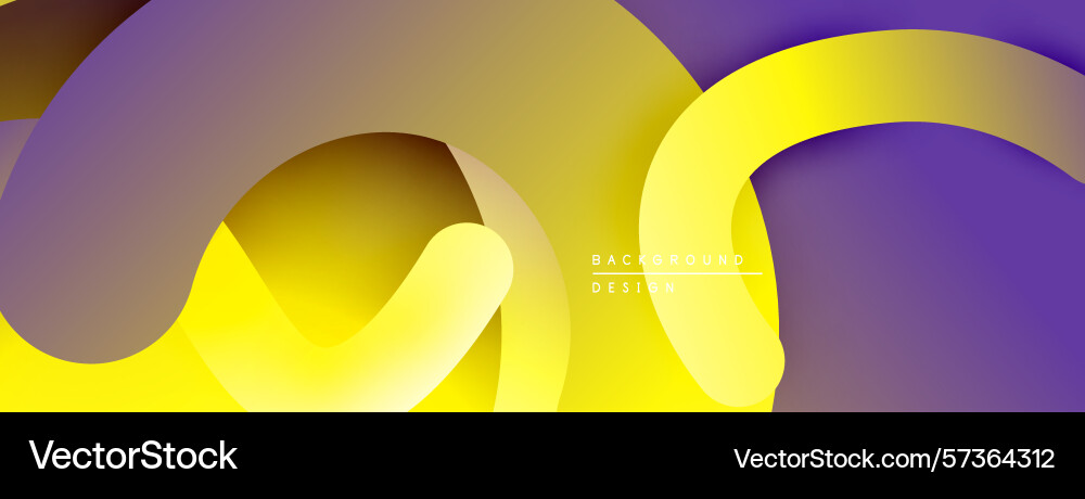 Abstract design features overlapping curved Abstract design features overlapping curved Vector Image