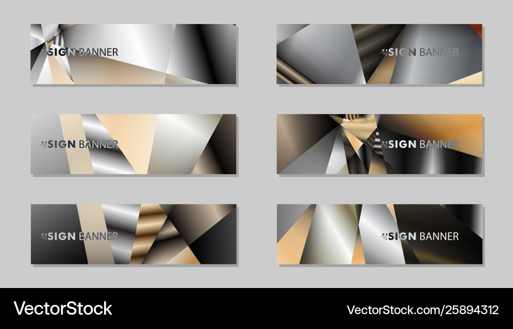 Abstract rectangle banner with a background Abstract rectangle banner with a background vector image