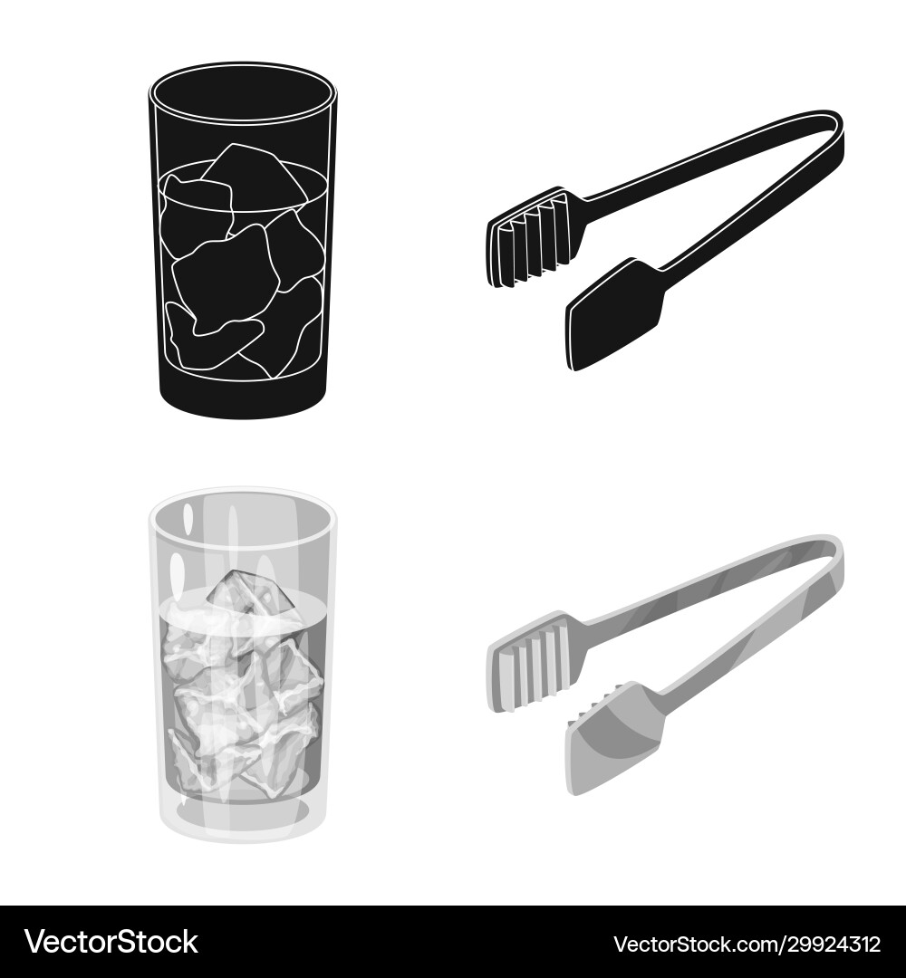 Isolated object texture and frozen sign Vector Image