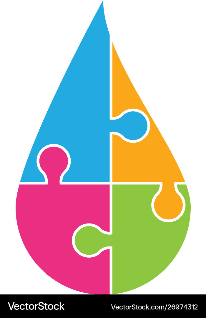 Puzzle design Puzzle design vector image