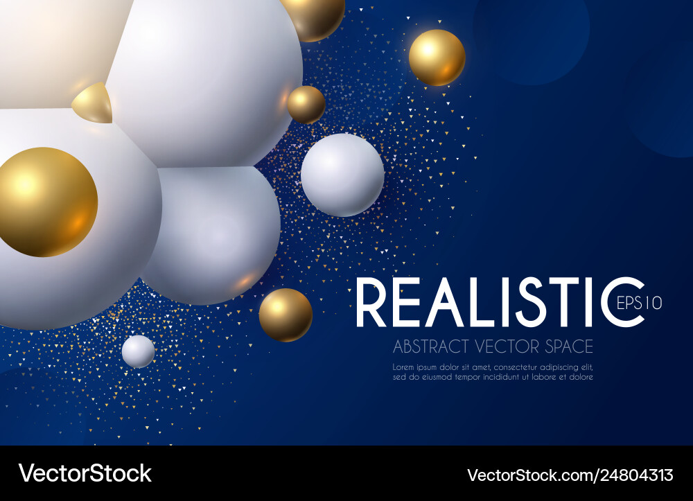 Abstract background with rtalistic 3d structure Abstract background with rtalistic 3d structure vector image