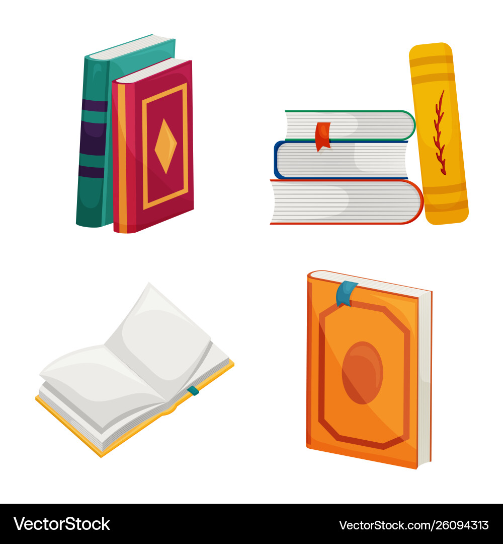 Design library and bookstore symbol Design library and bookstore symbol vector image