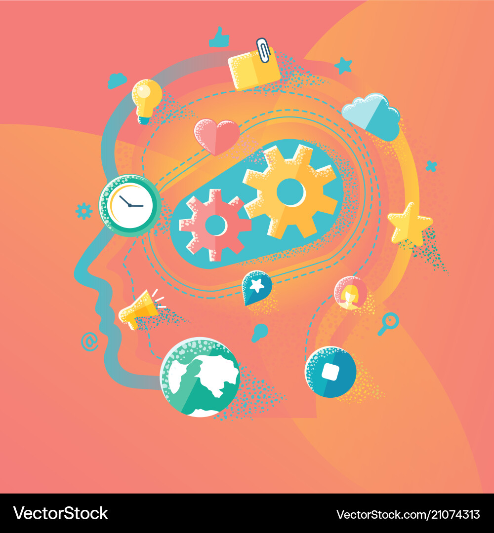 Idea and startup Idea and startup vector image