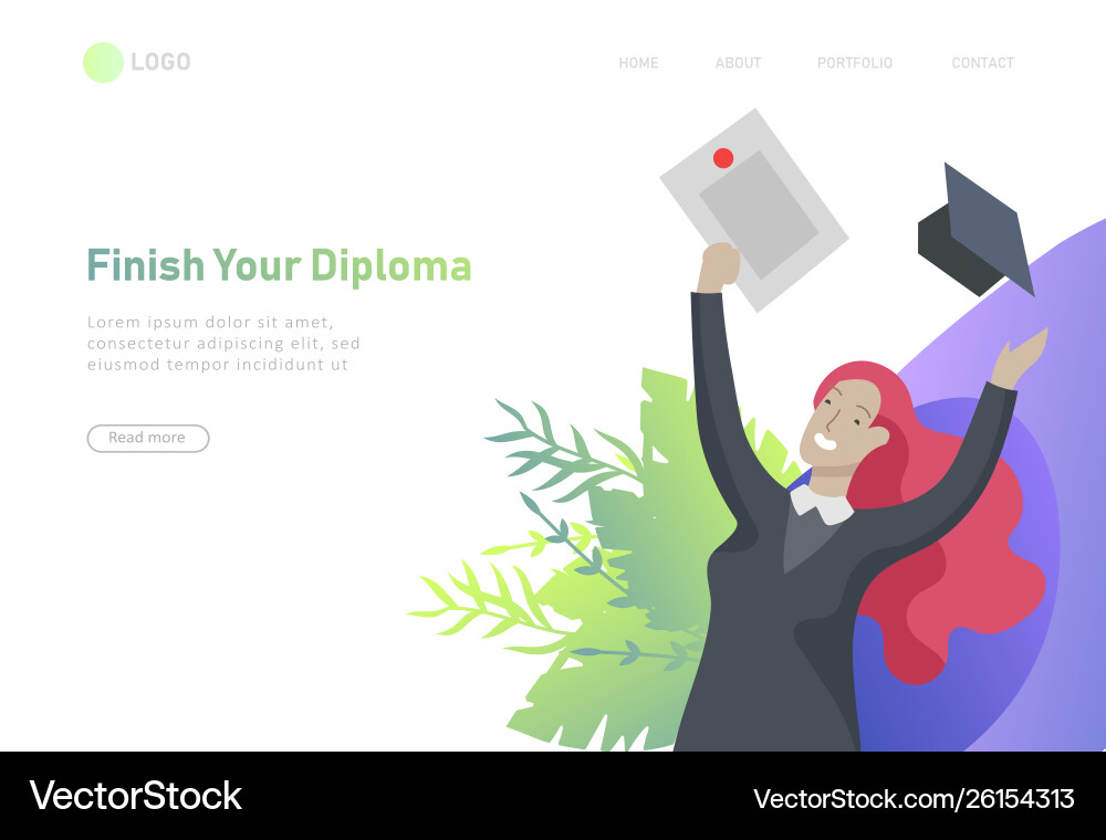 Set web page design templates with relaxed Vector Image