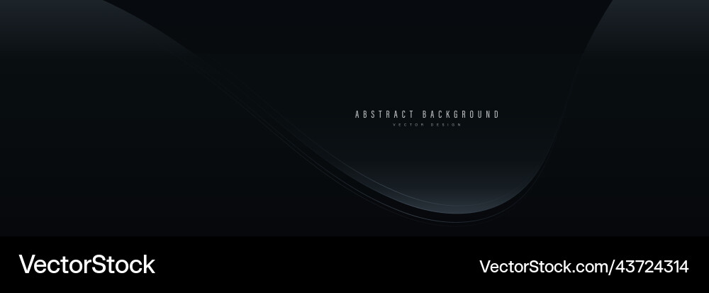 Abstract modern dark dynamic wave shape Abstract modern dark dynamic wave shape vector image