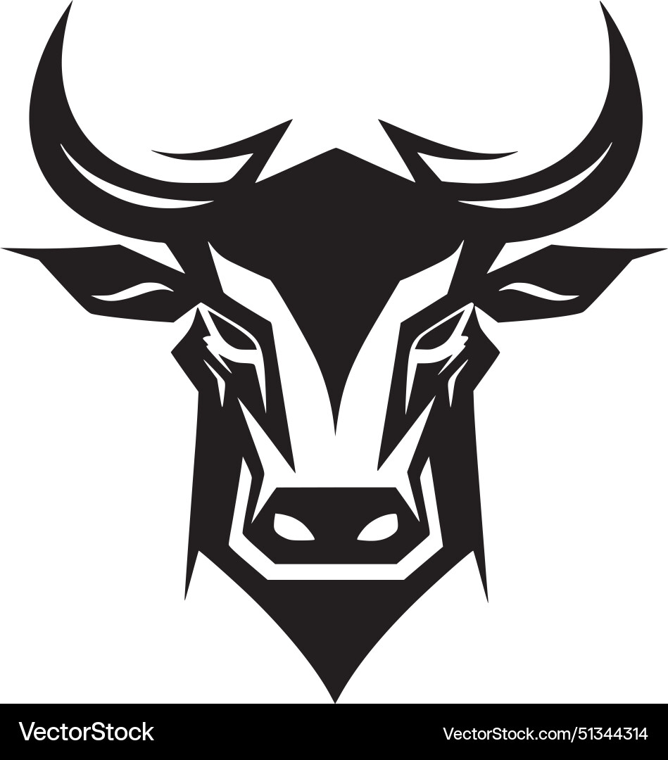 Bull - hochwertiges Logo ideal für T-Shirt Bull - hochwertiges Logo ideal für T-Shirt vektorbild