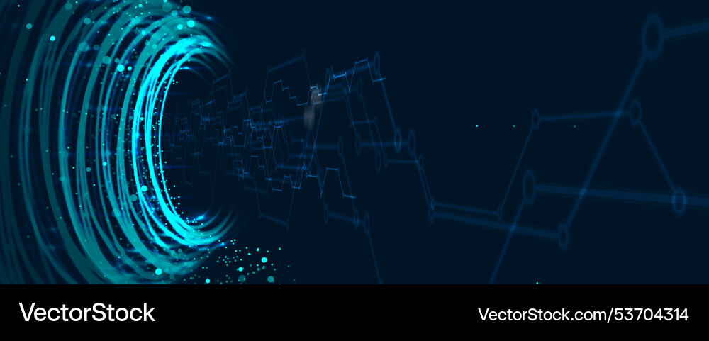 Exploring the future of technology through Vector Image